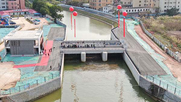 華南泵業,一體化泵閘